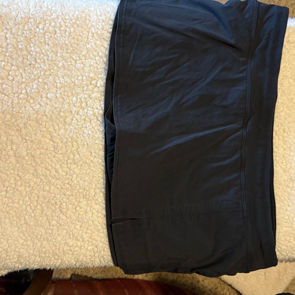 Lands' End Black One Piece Swim skirt